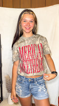 American Sweetheart Tee- Camo