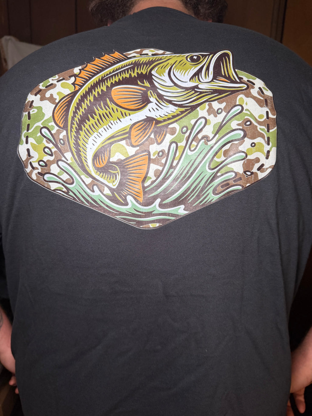 Fish Graphic Tee- Mens