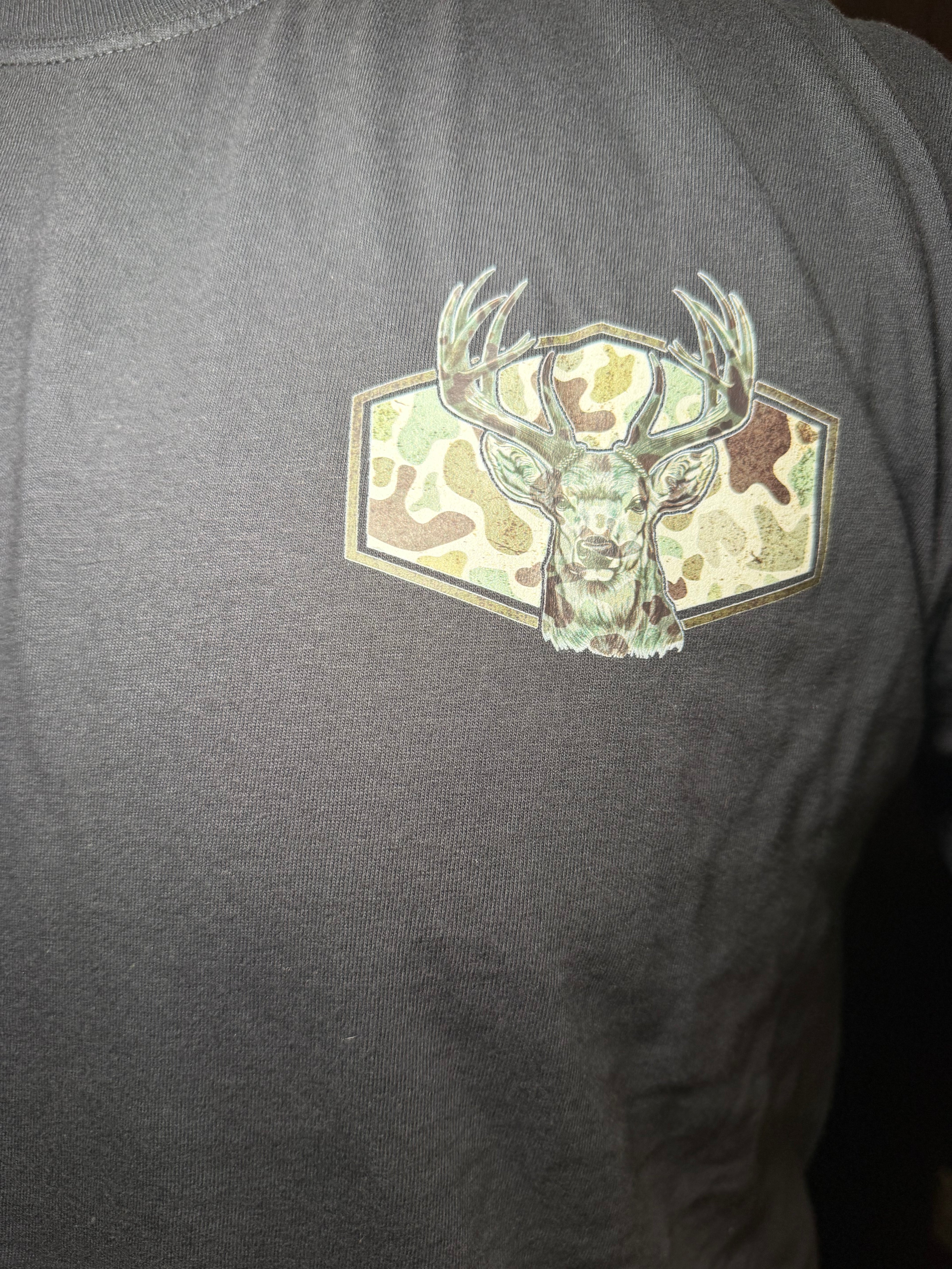 Buck Camo Tee- Mens