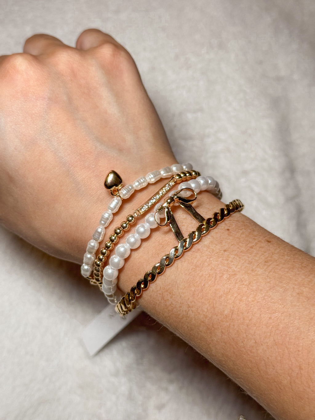 Golden Pearl Whisper Stack
