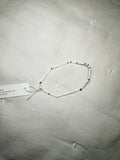 Boho Beaded Bracelet- White