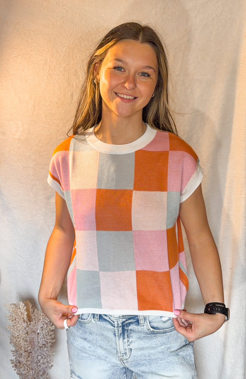 Sunrise Knit Top- Color Block