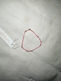 Boho Beaded Bracelet- Pink