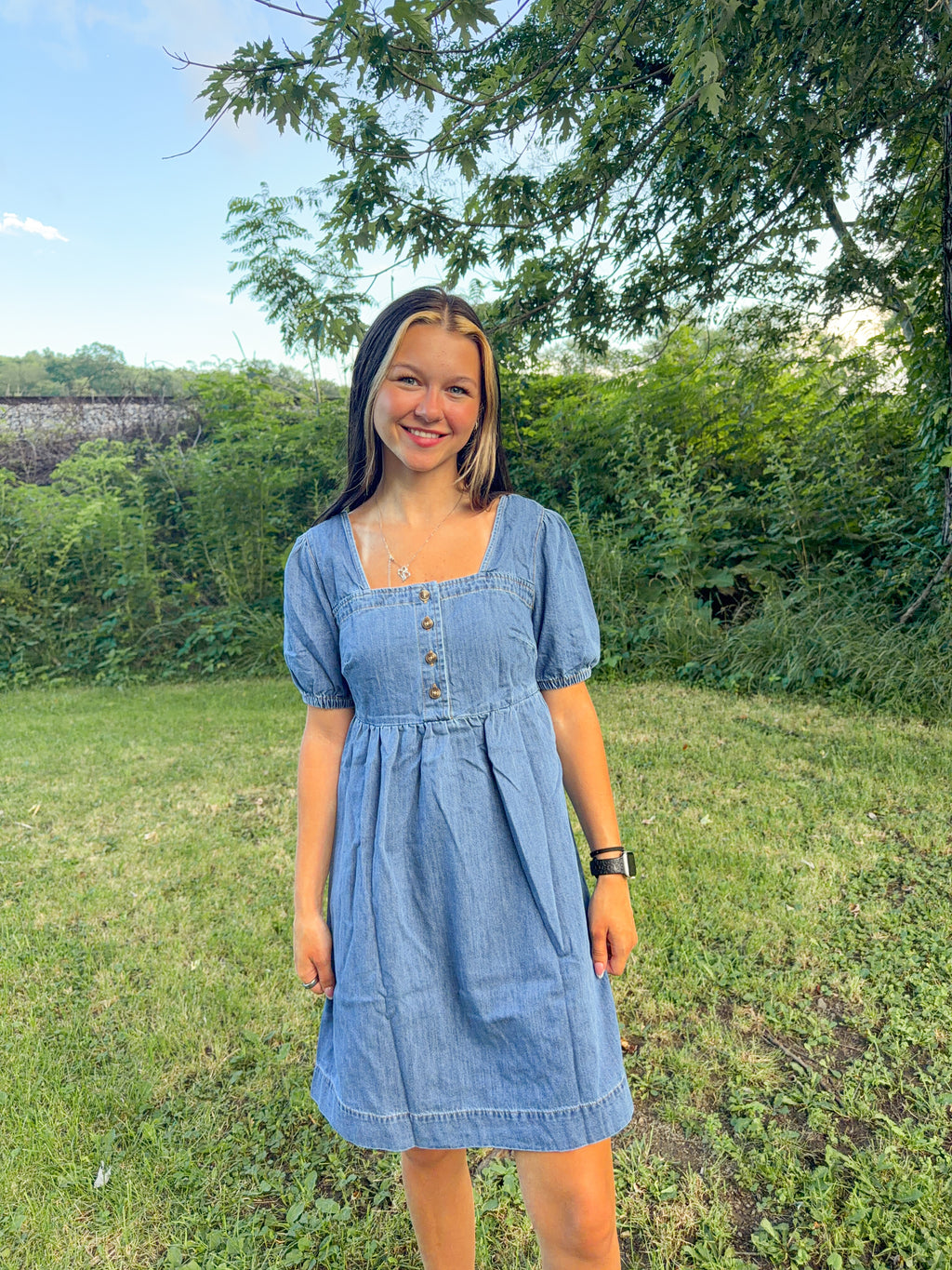 Bluebell Denim Mini Dress