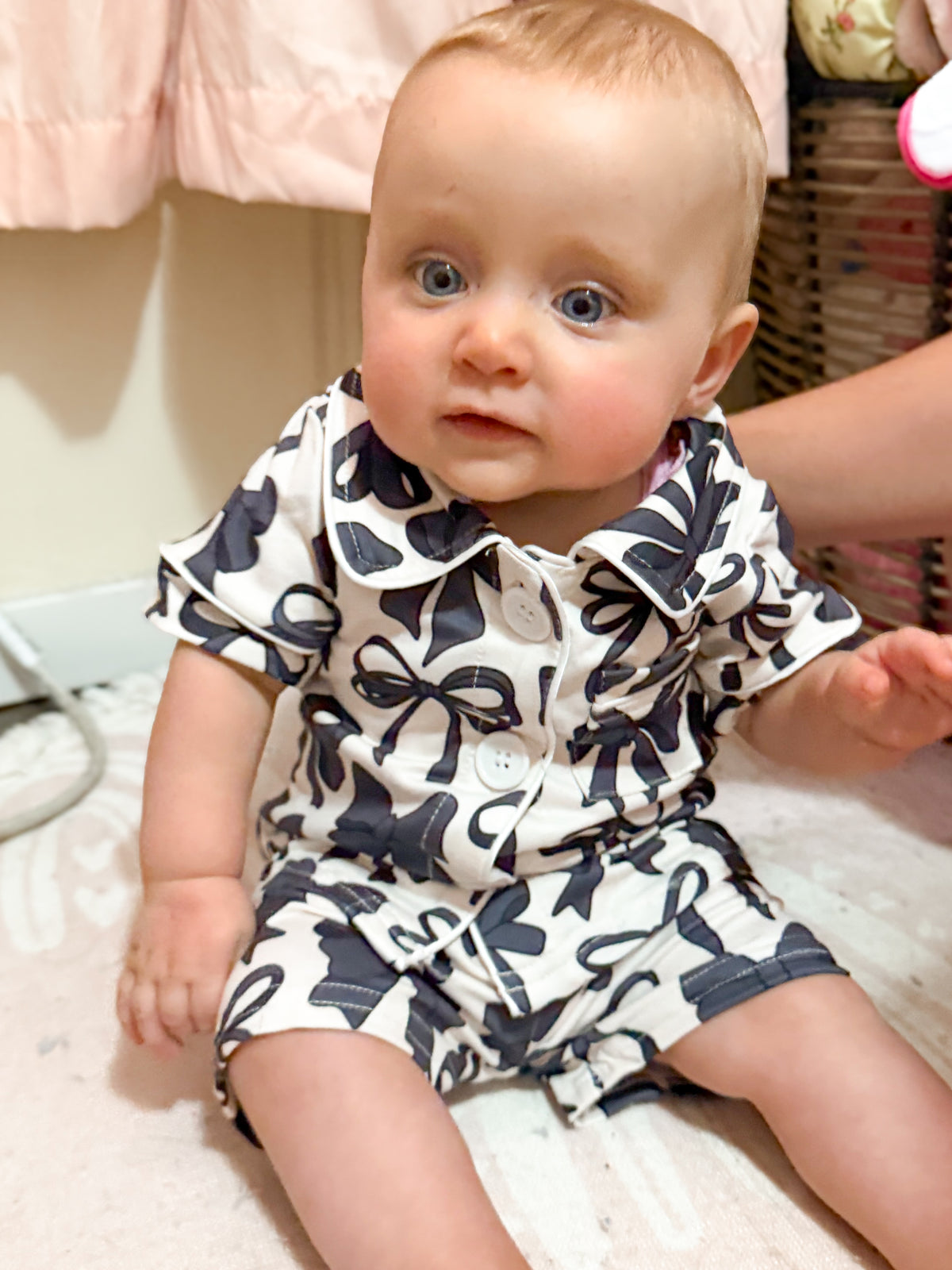 Little Boho Bows- Girls Pajama Set