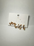 Golden Grace Hoop Earring Trio