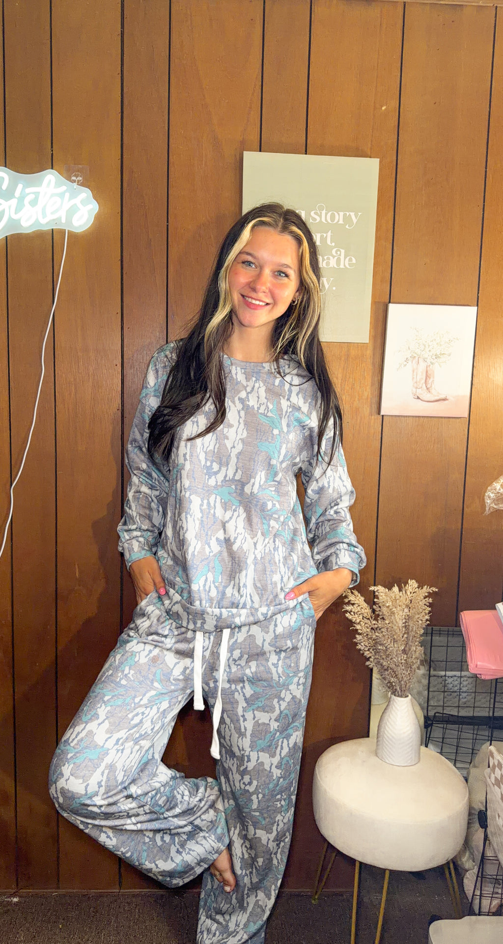 Camo Chic Lounge Set