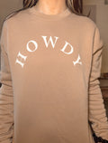 Howdy Crew- Tan