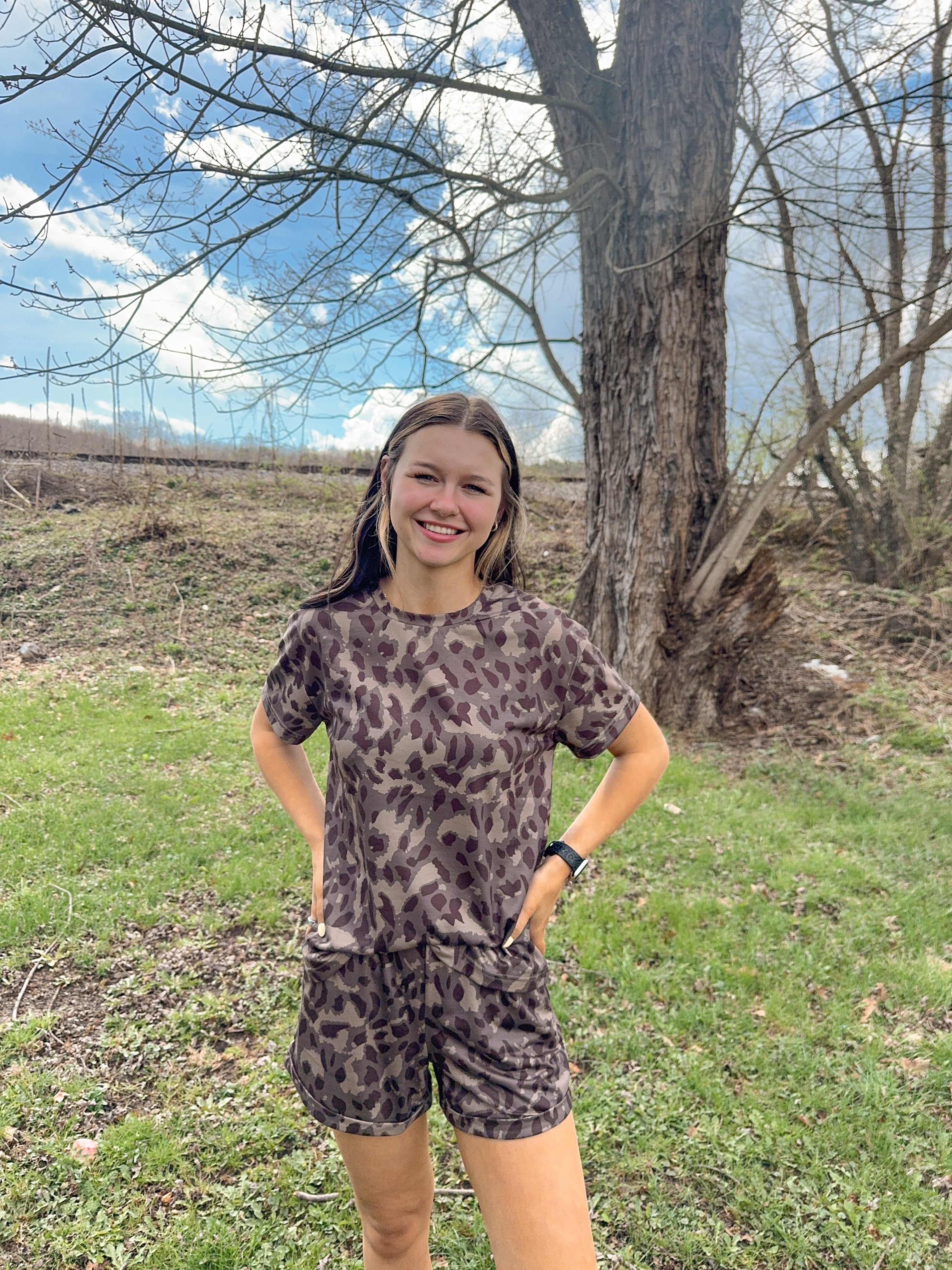 Driftwood Leopard Set
