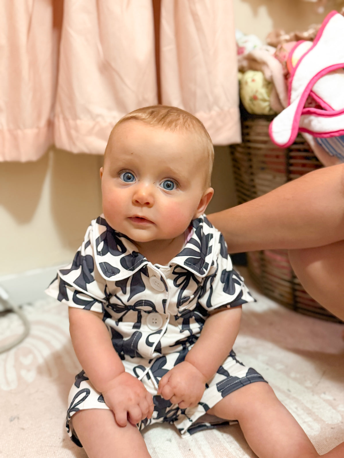 Little Boho Bows- Girls Pajama Set
