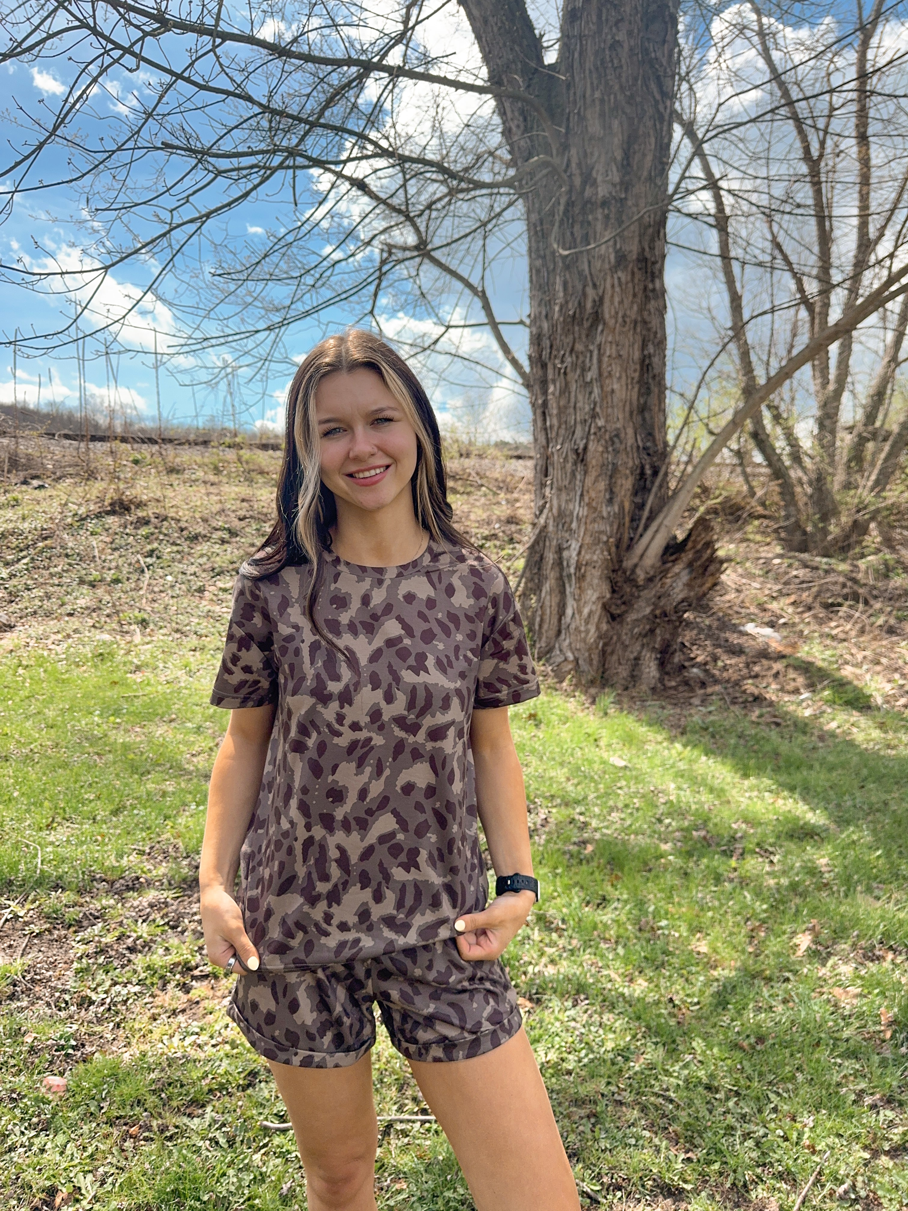 Driftwood Leopard Set
