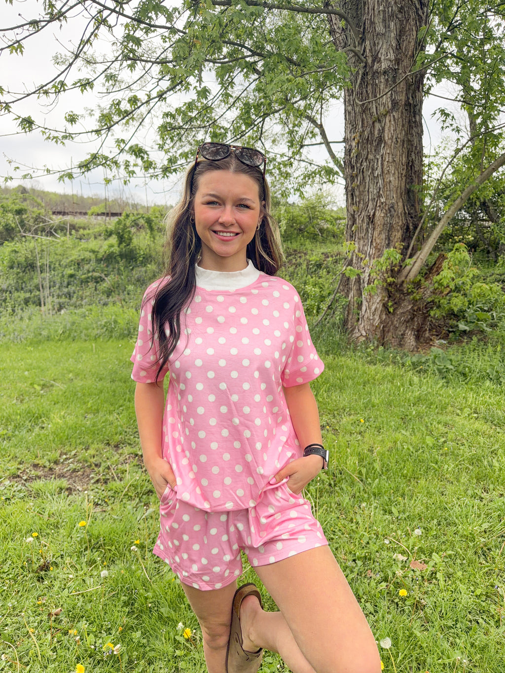 Pink Sugar Set- Polka Dot