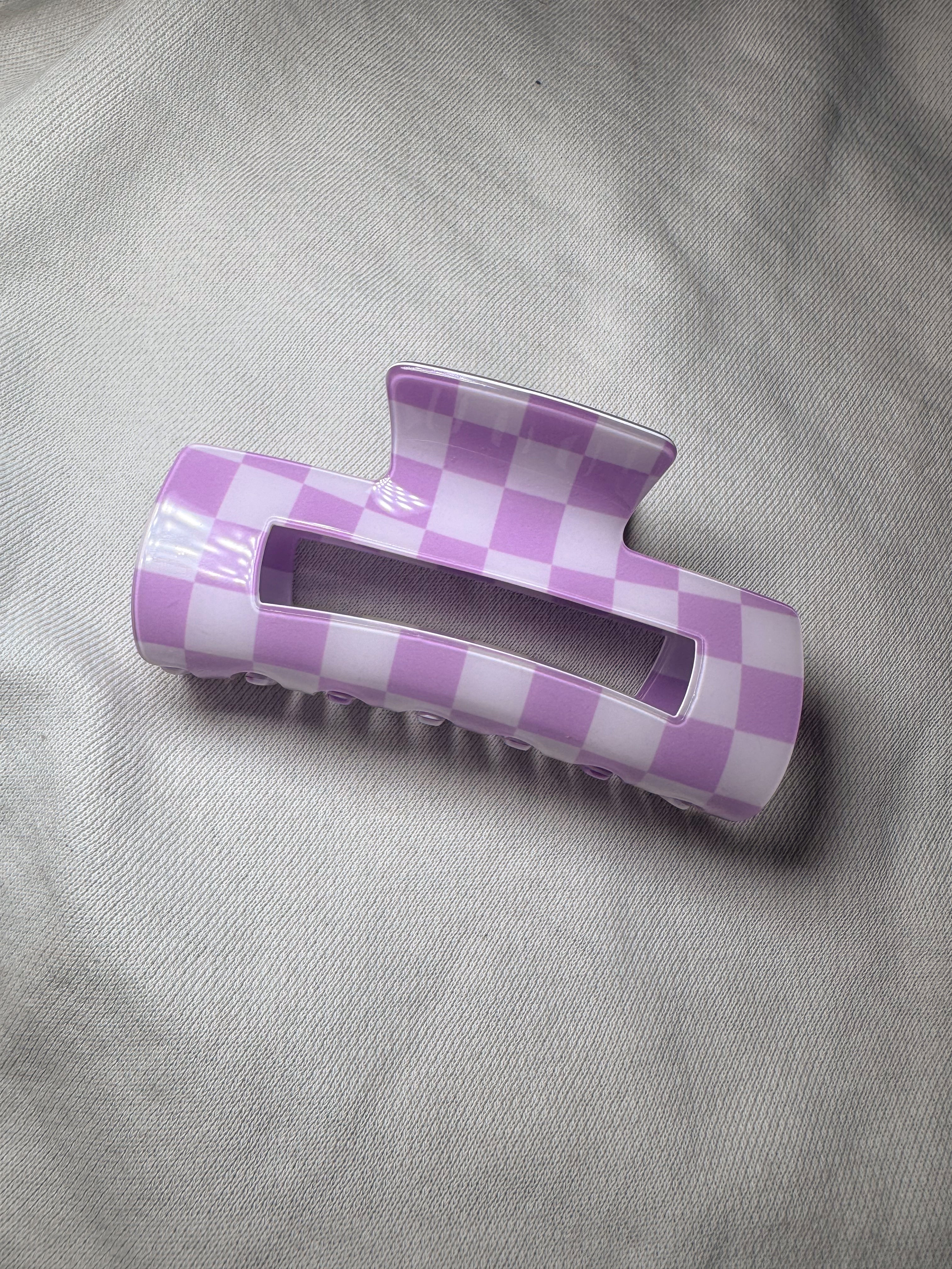 Checkered Claw Clips