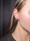 Silver Darling Bows- Earrings