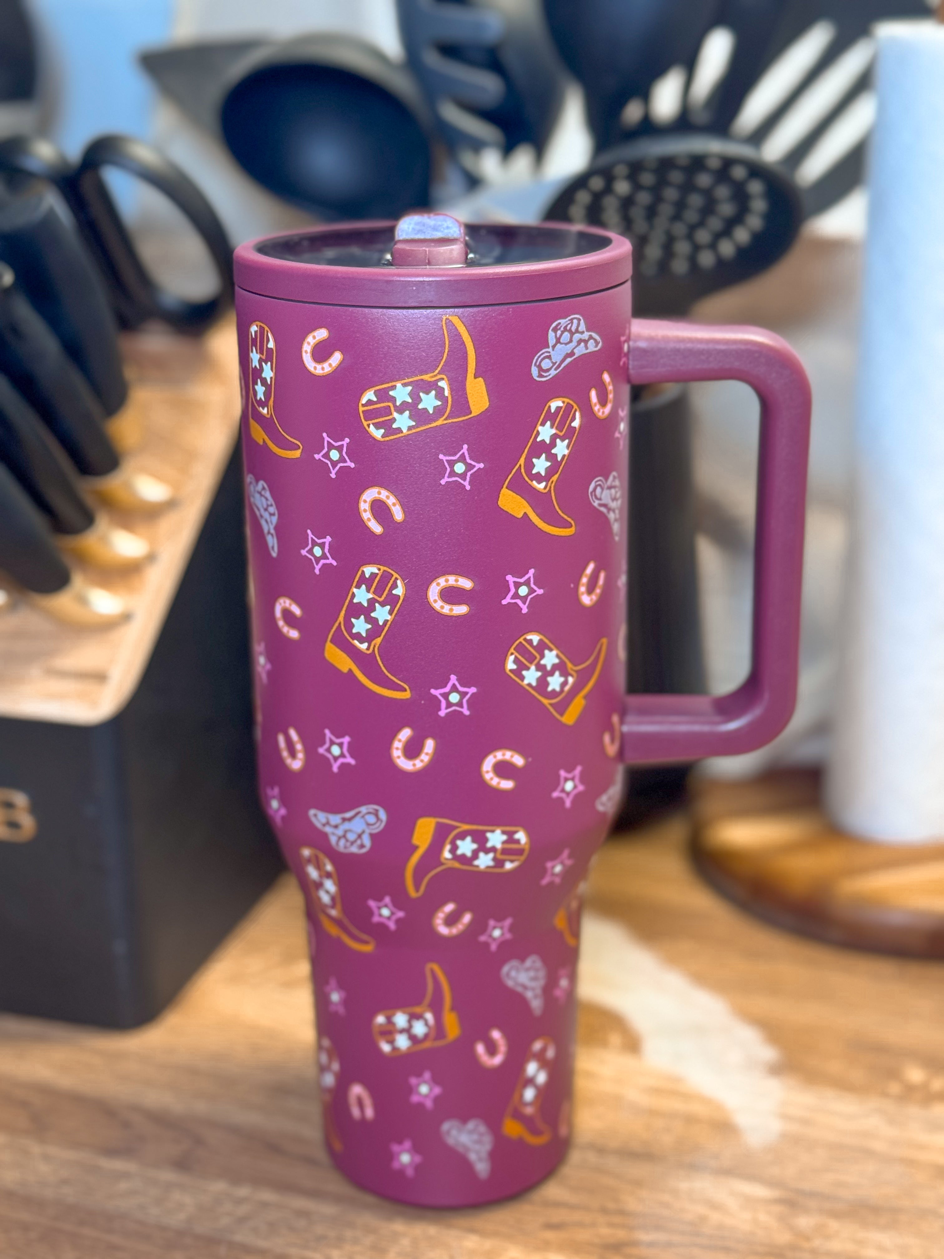 Rusty Rose Tumblers