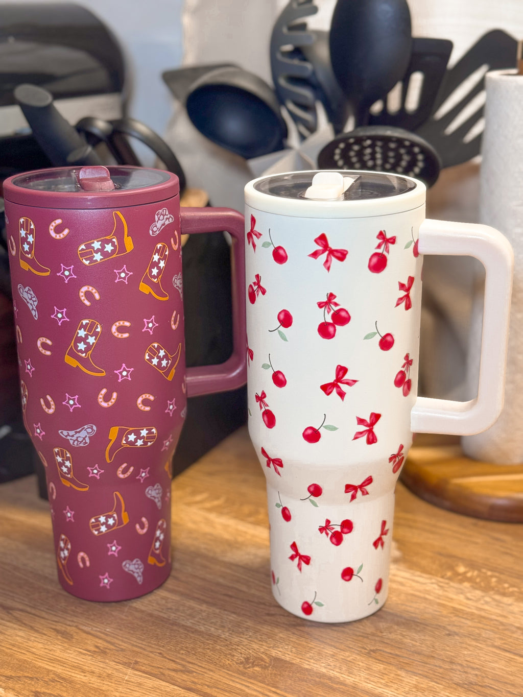 Rusty Rose Tumblers